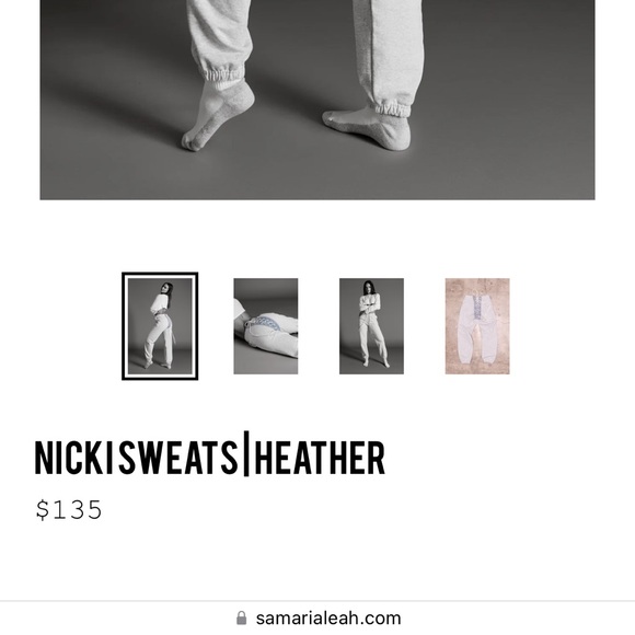 NICKI SWEATS | HEATHER GREY - Picture 3 of 14